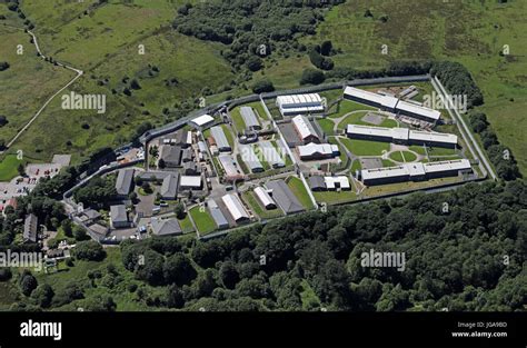 aerial view of HMP Buckley Hall, Rochdale, UK Stock Photo - Alamy