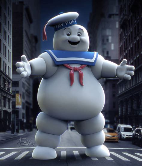 Stay Puft Marshmallow Man by AEmiliusLives on DeviantArt