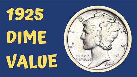 1925 Dime Coin History & Value - YouTube