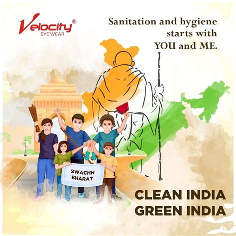 Clean India Green India Posters Drawings In English at Drawing