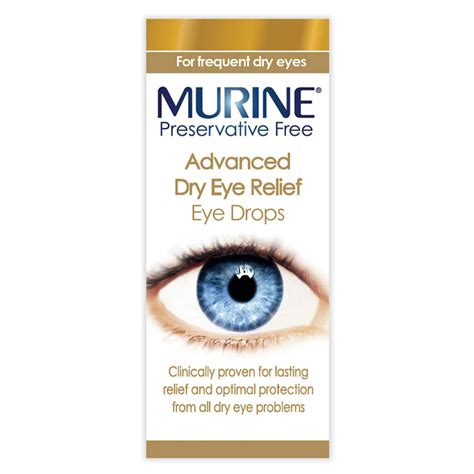 Murine Advanced Dry Eye Relief Eye Drops 10ml | Murine Eye Drops