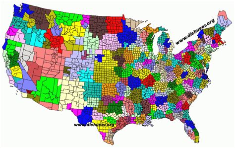 Dma Map By State - Printable Map