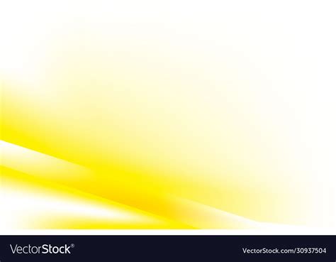 Abstract clean yellow white gradient background Vector Image