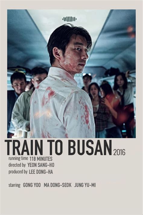 Train to busan poster | Train to busan movie, Film posters minimalist, Film posters vintage