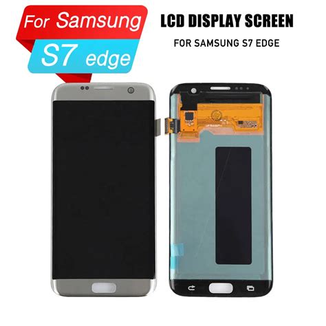 replacement lcd for samsung galaxy s7 EDGE lcd display screen digitizer lcd screen assembly for ...