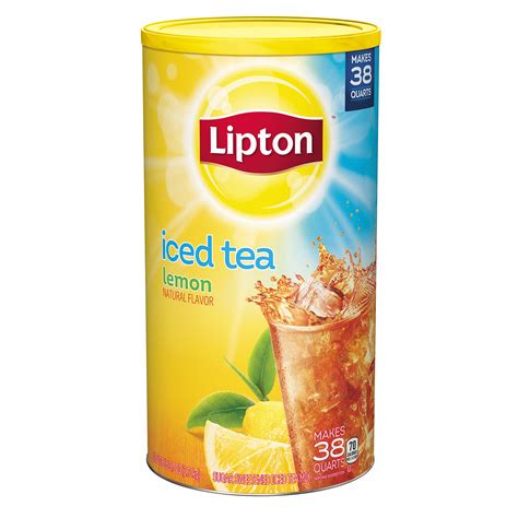 Lipton Iced Tea Mix, Lemon 38 qt- Buy Online in Saudi Arabia at Desertcart - 6733680.