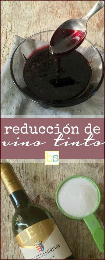 Como hacer reducción de vino tinto: se prepara con vino tinto y azúcar ...