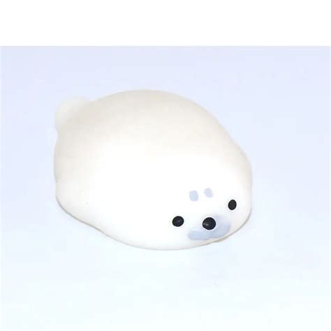 Mochi Seal Squishy Toys Home Figurines Funny DIY Decoration Squeeze Kids Novelty Toy Japan ...