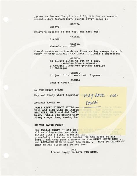 If Someone Had Known [Cindy] (Original screenplay for the 1995 ...