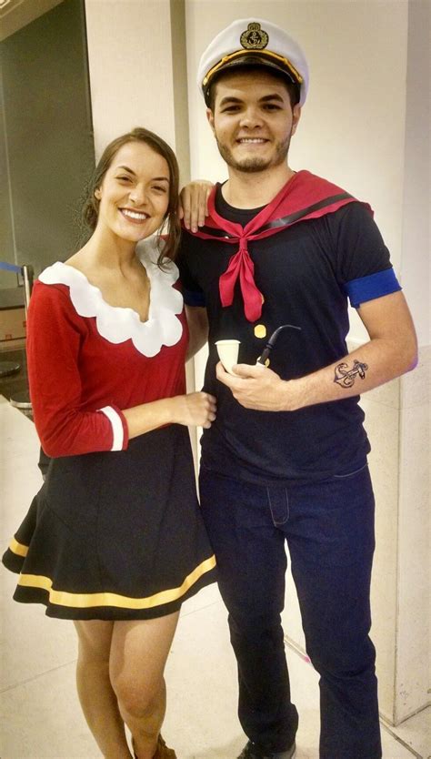 Popeye and olive oil halloween costume contest at costume works com – Artofit