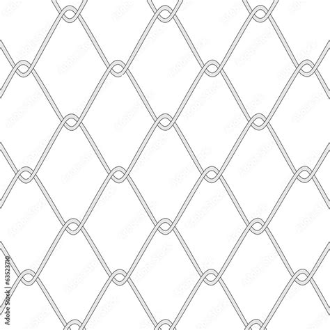 cartoon image of chain fence Stock Illustration | Adobe Stock