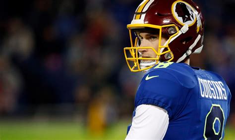 Kirk Cousins signs franchise tag tender with Redskins