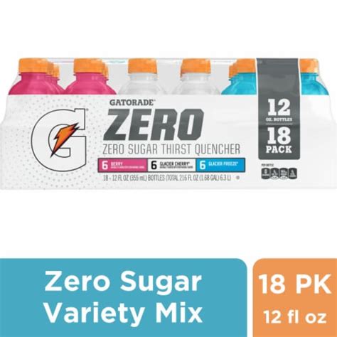 Gatorade® Zero Sugar Pink White Blue Sports Drink Mini Variety Pack ...