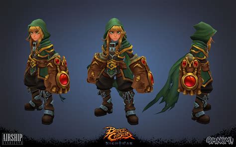 ArtStation - Battle Chasers Nightwar Gully, Garrison, Calibretto, OMNOM! workshop | Battle ...