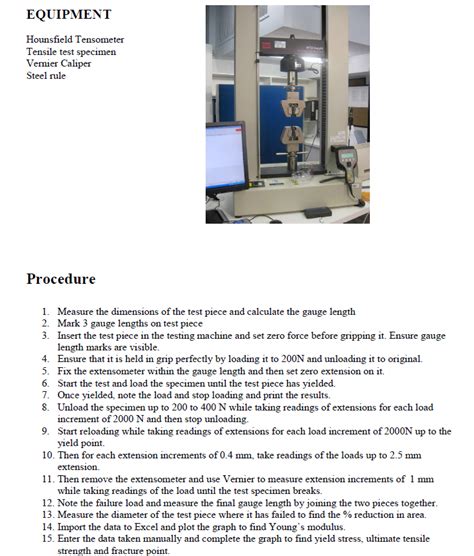 Solved In the tensile testing of steel, the experimental | Chegg.com