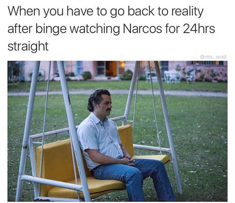 Meme Narcos Waiting