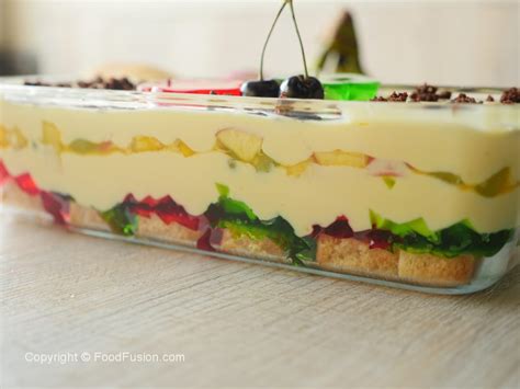 Fruit Custard Trifle – Food Fusion