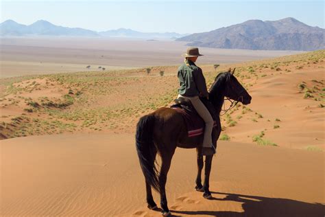 Namibia Horse Safari Company, Namib Desert, along the Fish River Canyon ...