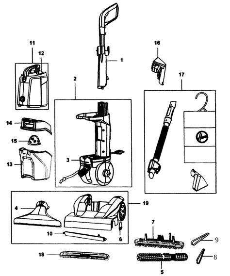 Hoover Carpet Cleaner Parts Diagram | www.resnooze.com