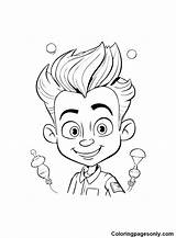 Jimmy Neutron Coloring Pages Printable For Free Download sketch template