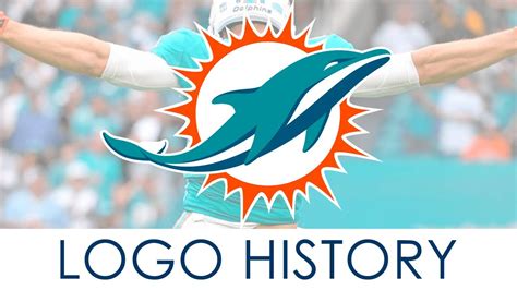 Miami Dolphins logo, symbol | history and evolution - YouTube