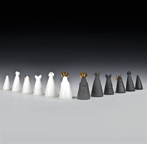 Handmade Porcelain Chess Set By Kina Ceramics | Chess set, Chess, Diy chess set