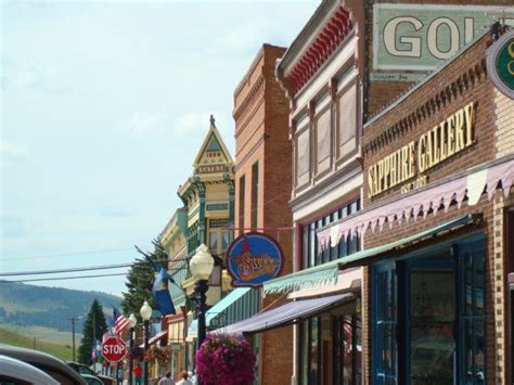 Downtown Philipsburg, Montana. | Small town america, Downtown, Montana