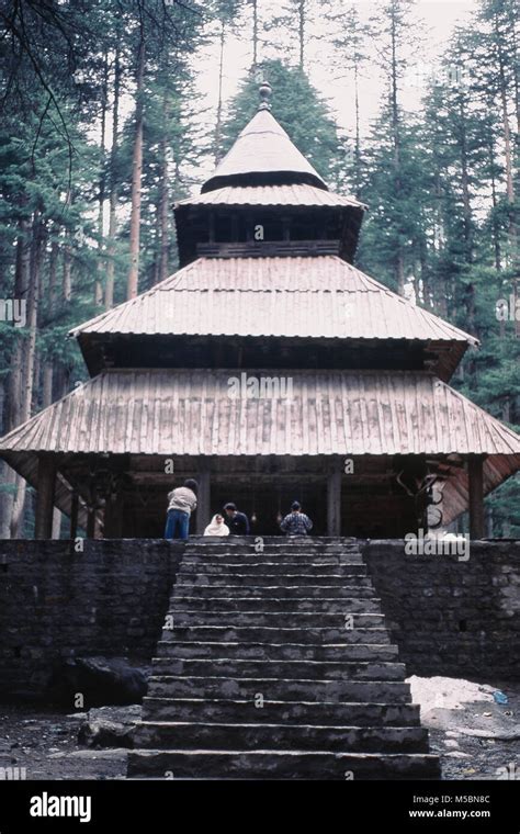 Hidimba Devi temple in Manali, Himachal Pradesh, India Stock Photo - Alamy