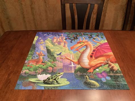 Think Of Me, Jigsaw Puzzles, Dragon, Painting, Art, Art Background ...