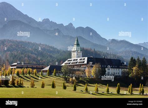 Elmau, Germany, Spa Hotel Schloss Elmau Stock Photo - Alamy