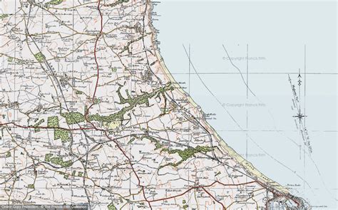 Historic Ordnance Survey Map of Blackhall Colliery, 1925