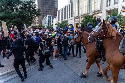 Austin protesters clash with police in the wake of Garrett Foster's ...