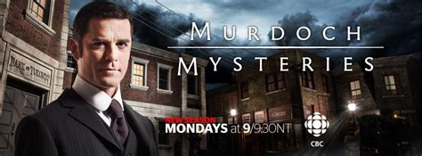 Murdoch Mysteries is a Canadian drama television series aired on both ...