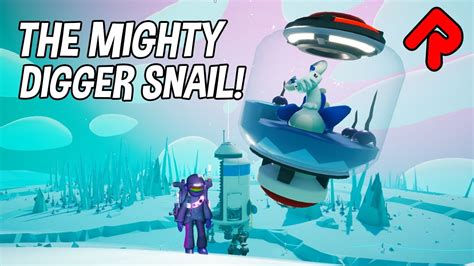 Glacio's Mighty Digger Snail! (Astroneer Xenobiology update pt 5) - YouTube