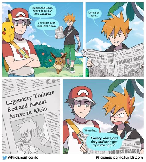 This is Red's Legacy. | Pokémon Sun and Moon | Know Your Meme