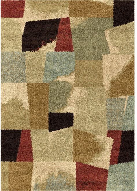 Wild Weave Plush Abstract Rampart Multi Large Area Rug from Orian ...