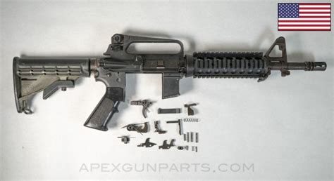 Colt M16A2 Commando Parts Kit, 11.5" HBAR, Colt M16A2 Lower, 3-Round ...