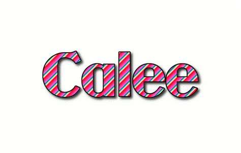 Calee Logo | Free Name Design Tool from Flaming Text