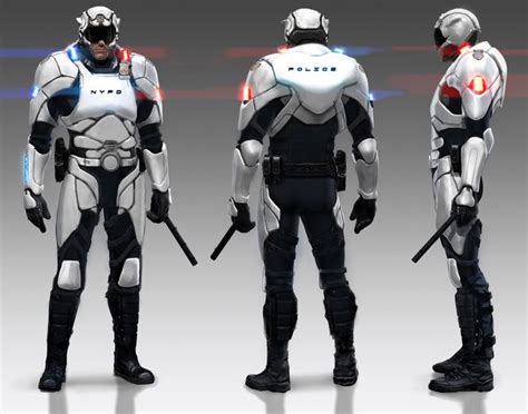 Image gallery for : futuristic uniform | Concept art world, Police art ...