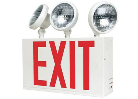 LED New York City Exit Sign Combo