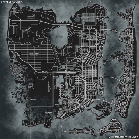 GTA 6 fan map idea set in Vice City : r/GTA