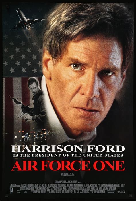 Air Force One (1997) Original One-Sheet Movie Poster - Original Film Art - Vintage Movie Posters