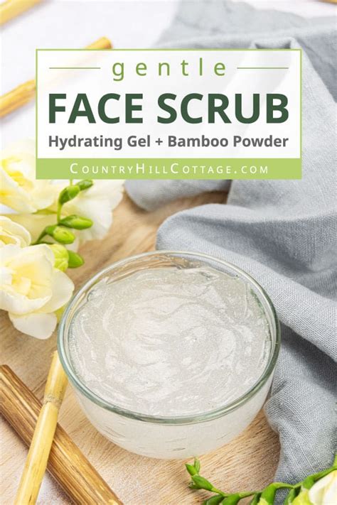 DIY Exfoliating Face Scrub {Gentle + Without Sugar}