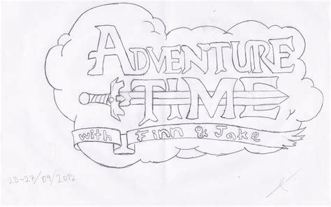 Adventure Time logo by ab789 on DeviantArt