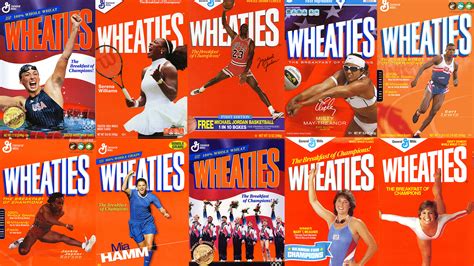 Every Olympic athlete that's been on the Wheaties box — Quartz