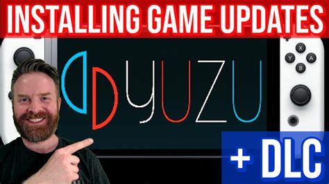 How to install updates and DLC for Nintendo Switch ROMS in YUZU - YouTube