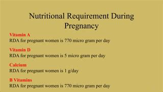 Maternal Nutrition | PPT