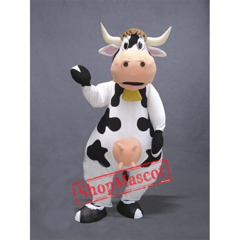 Super Cute Cow Mascot Costume