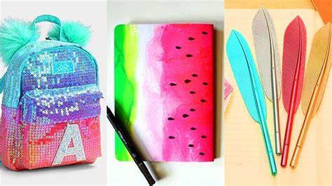 30 Fun Back To School Hacks | DIY School Supplies By 5 Minute Crafts Zone | School hacks diy ...