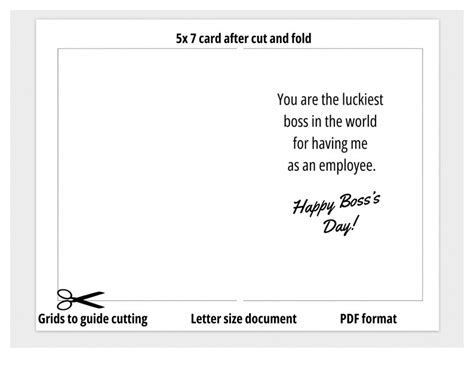 Boss Day Card Digital Printable Funny Digital Card for Boss Humor Luckiest Boss - Etsy